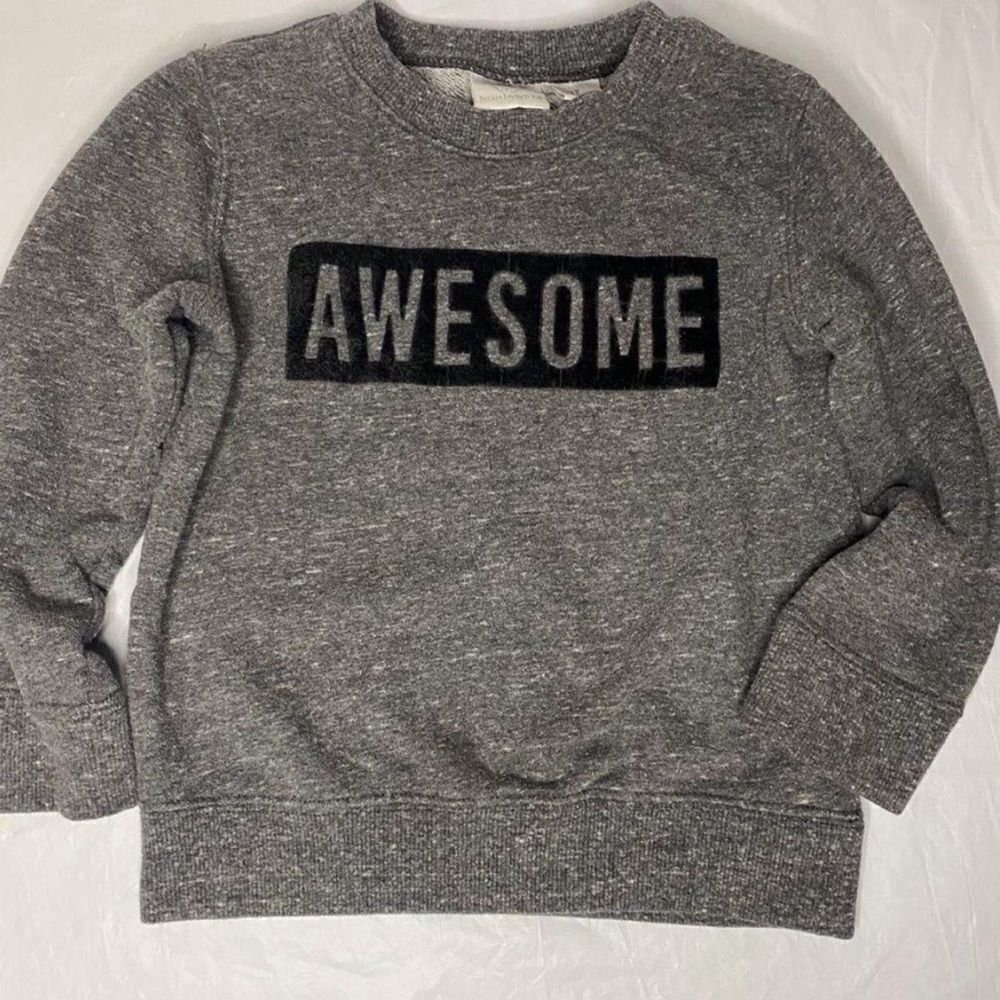 Grey & Black Koala Kids Sweater Size 2T
